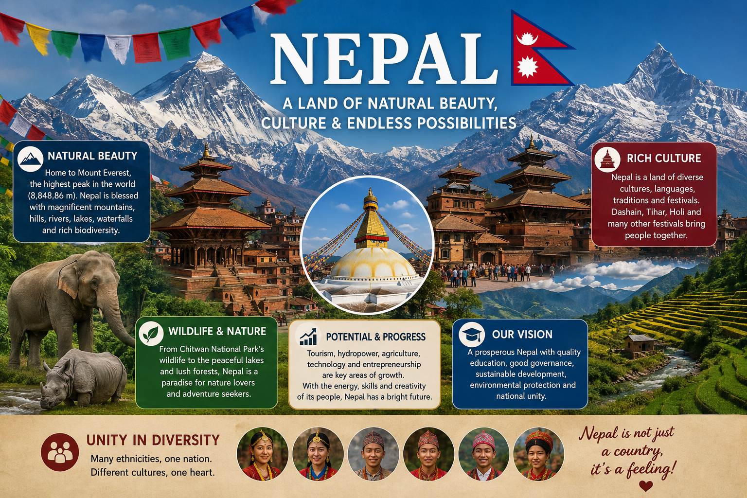 Nepal: A Land of Natural Beauty, Culture, and Endless Possibilities